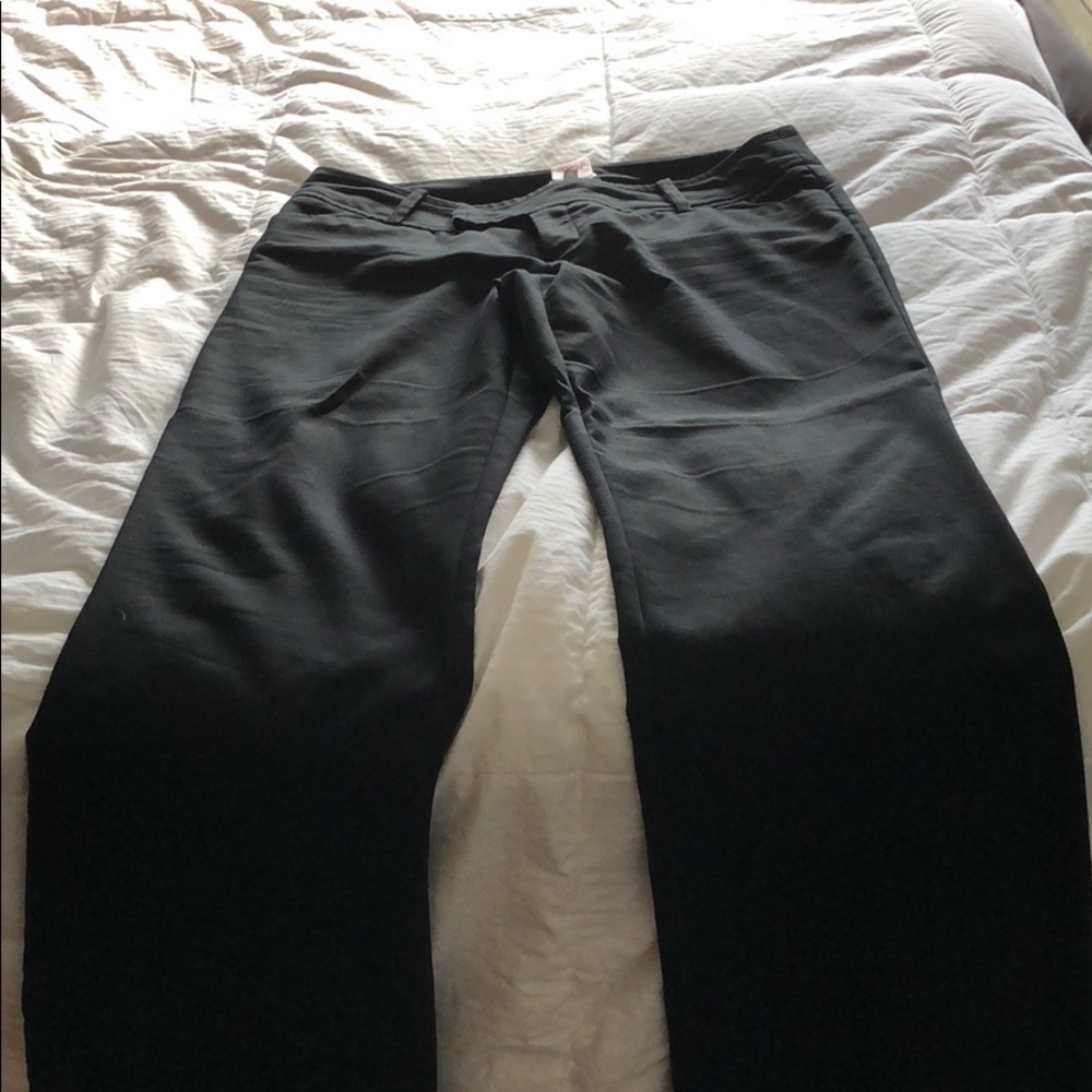 Black slacks